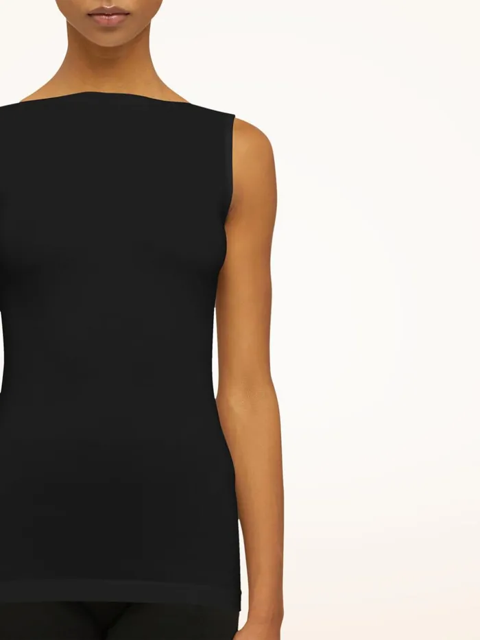 Wolford Aurora Top Sleeveless Black Women Tops and Tshirts