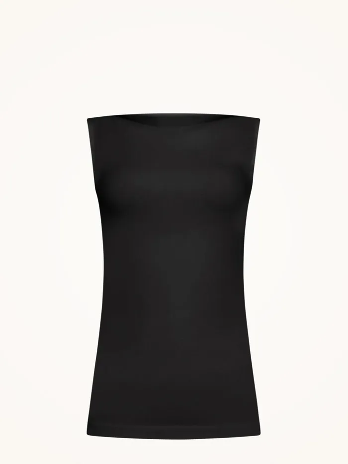 Wolford Aurora Top Sleeveless Black Women Tops and Tshirts
