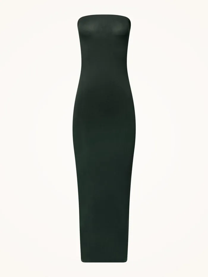 Wolford FATAL Dress Deep Green Women Dresses and Skirts