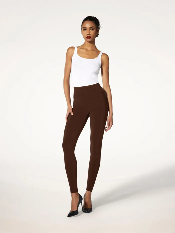 Wolford The WOW Perfect Fit Leggings Umber Women Athleisure Leggings