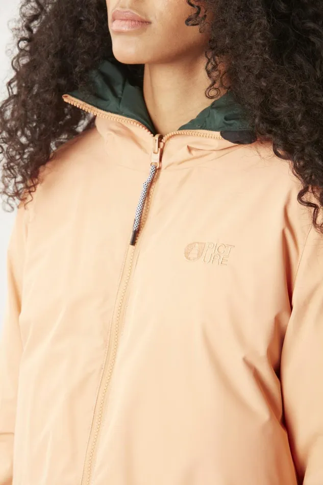 Woman INUKEE REV JKT Picture Organic Clothing Down Jackets