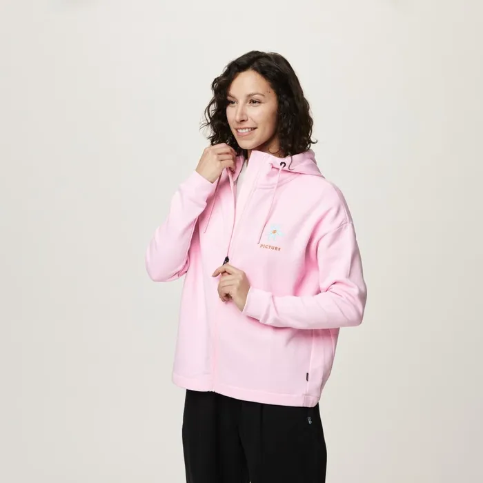 Woman PEAR ZIP HOODIE Picture Organic Clothing Sweats and Hoodies