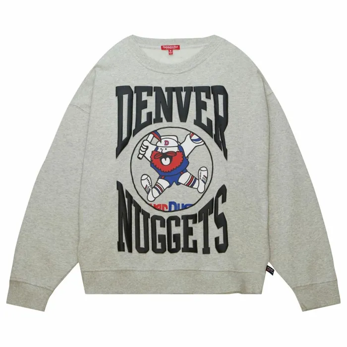 Women039s Hoodies and Sweatshirts Mitchell and Ness Women039s Logo LT Crew 30 Denver Nuggets Women039s Hoodies and Sweatshirts Mitchell and Ness Women039s Logo LT Crew 30 Denver Nuggets