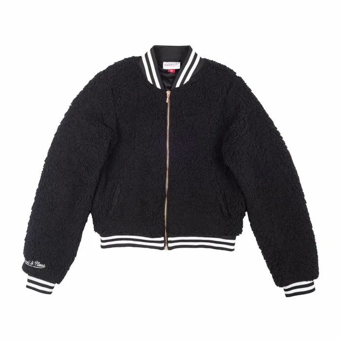Women039s Jackets and Outerwear Mitchell and Ness MandN The Cozy Bear Jacket