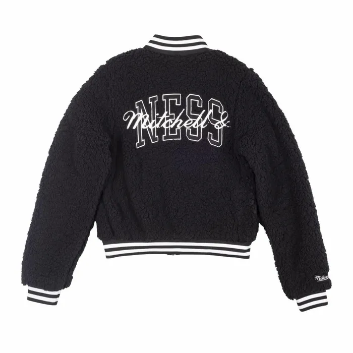 Women039s Jackets and Outerwear Mitchell and Ness MandN The Cozy Bear Jacket Women039s Jackets and Outerwear Mitchell and Ness MandN The Cozy Bear Jacket