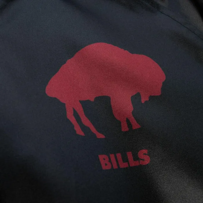 Women039s Jackets and Outerwear Mitchell and Ness Women039s Raglan Satin Jacket Buffalo Bills Women039s Jackets and Outerwear Mitchell and Ness Women039s Raglan Satin Jacket Buffalo Bills