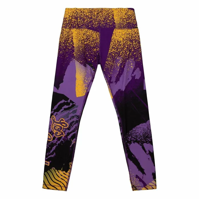 Women039s Pants Mitchell and Ness Womens Leggings Los Angeles Lakers