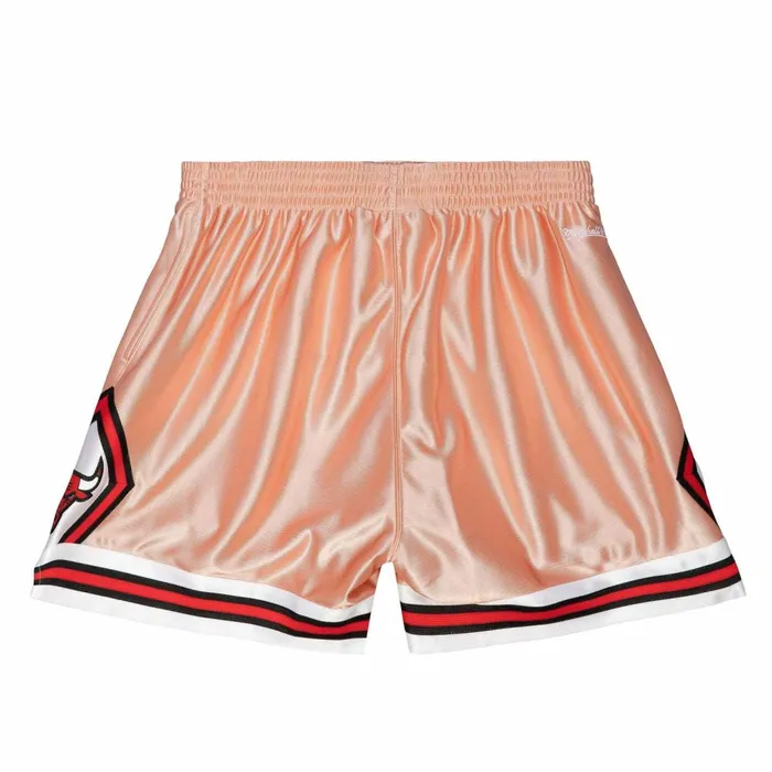 Women039s Womens Mitchell and Ness Womens 75th Anniversary Rose Gold Shorts Chicago Bulls Women039s Womens Mitchell and Ness Womens 75th Anniversary Rose Gold Shorts Chicago Bulls