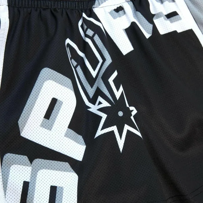 Women039s Womens Mitchell and Ness Womens Big Face 30 Shorts San Antonio Spurs Women039s Womens Mitchell and Ness Womens Big Face 30 Shorts San Antonio Spurs