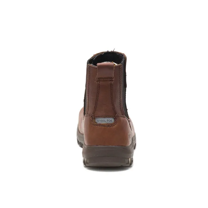 Women Abbey Steel Toe Work Boot Cat Footwear Boots