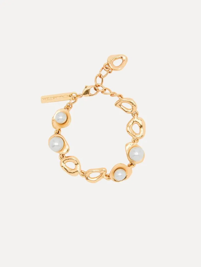 Women Abstract O Pearl Bracelet Pearl Oscar De La Renta Bracelets
