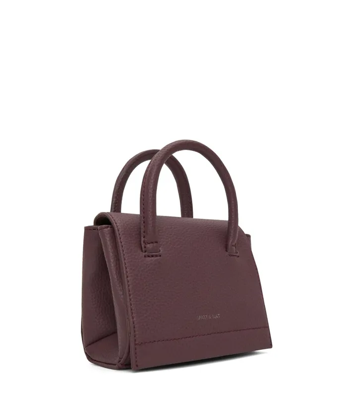 Women Adel Micro Vegan Satchel 8211 Purity Moon Matt and Nat Satchels
