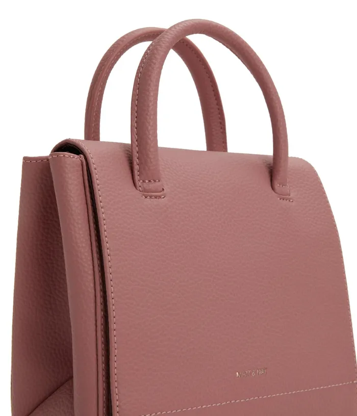 Women Adelsm Small Vegan Satchel 8211 Purity Rose Matt and Nat Satchels