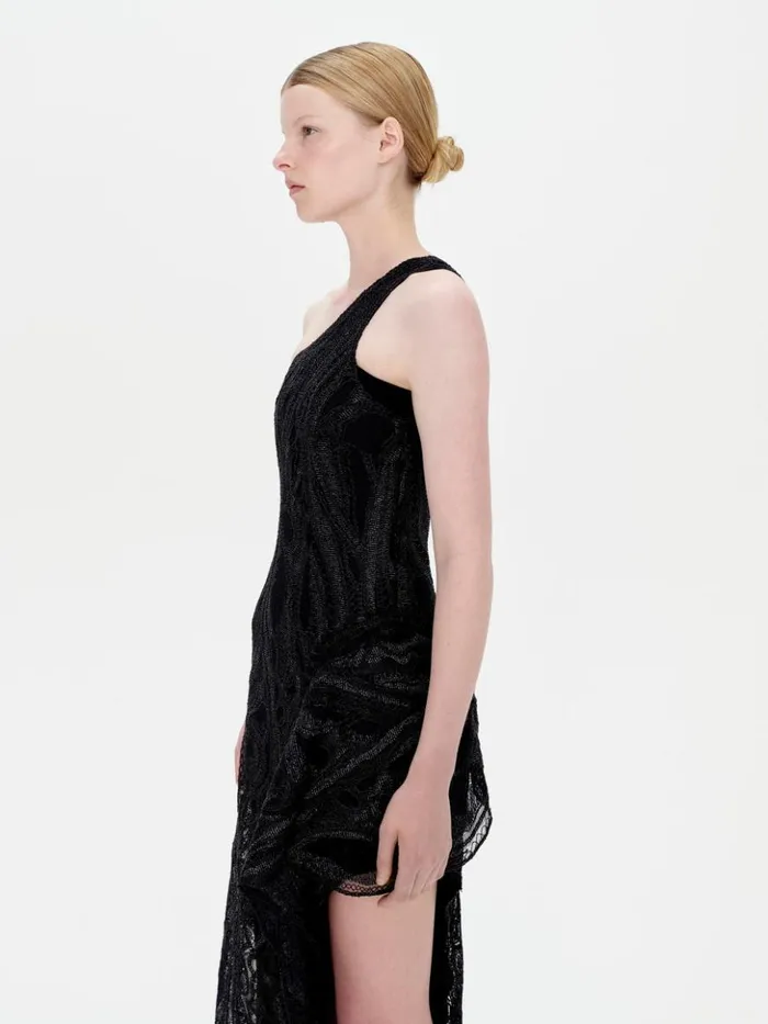 Women Agatha Gown Black Jonathan Simkhai Dresses and Jumpsuits