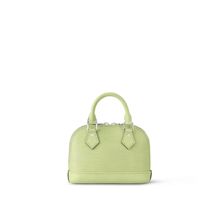 Women Alma Bag Louis Vuitton Louis Vuitton Vert Noto Green M82403 Nano Alma 8211 Louis Vuitton Handbag Store