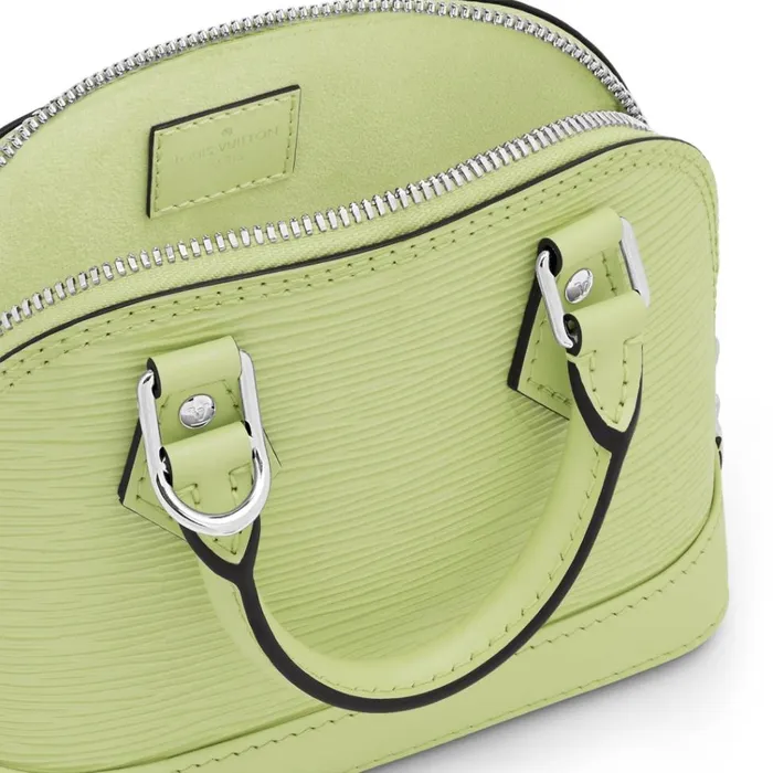 Women Alma Bag Louis Vuitton Louis Vuitton Vert Noto Green M82403 Nano Alma 8211 Louis Vuitton Handbag Store