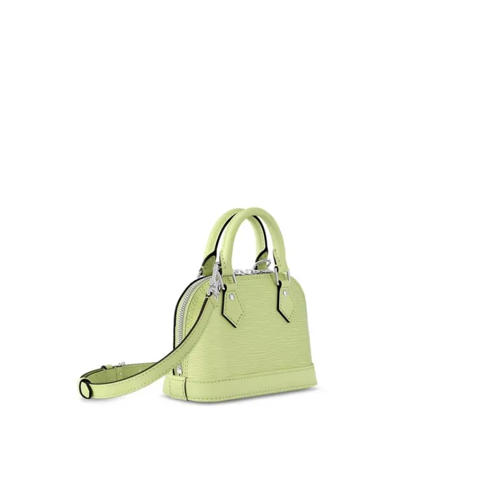 Women Alma Bag Louis Vuitton Louis Vuitton Vert Noto Green M82403 Nano Alma 8211 Louis Vuitton Handbag Store