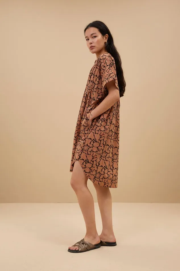 Women Amber Anika Dress Anika Print Bybar Dresses Women Amber Anika Dress Anika Print Bybar Dresses