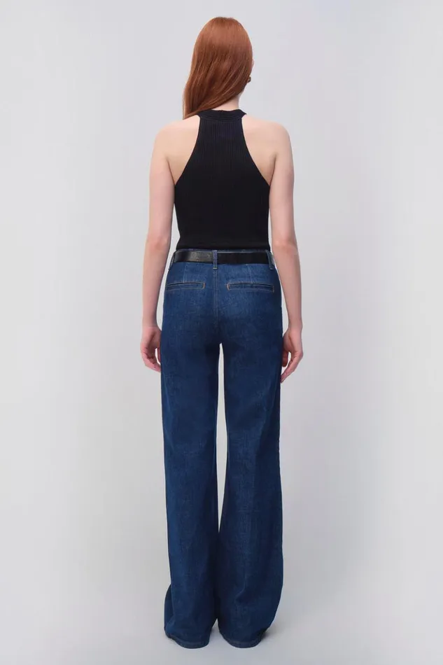 Women Andrea Top Black Jonathan Simkhai Knitwear