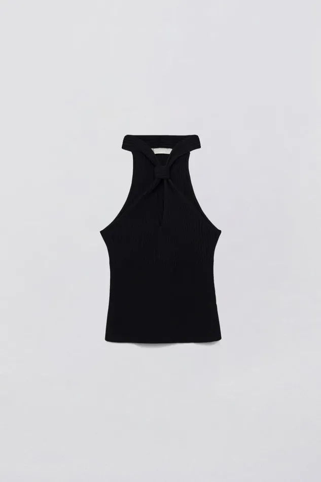 Women Andrea Top Black Jonathan Simkhai Knitwear
