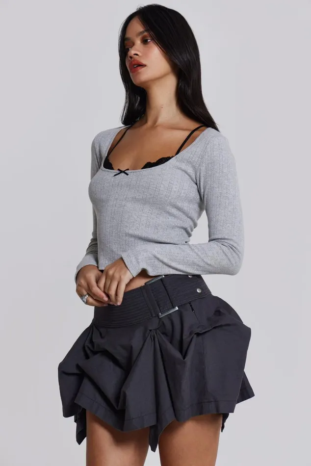 Women Anna Bra Long Sleeve Top Jaded London Knitwear