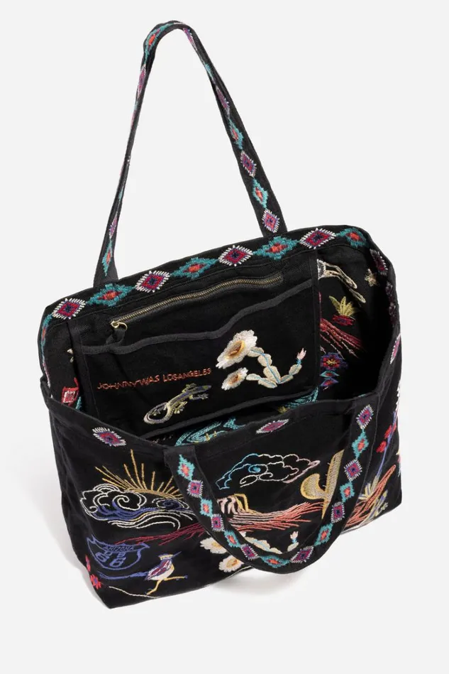 Women Arizona Everyday Tote Black Johnny Was Handbags Women Arizona Everyday Tote Black Johnny Was Handbags