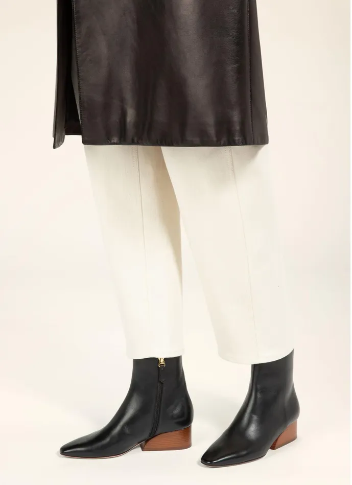 Women Bally Boots Glenda 8211 Leather Boots In Black