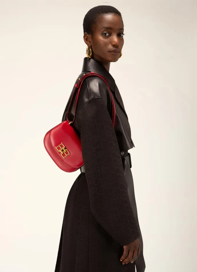Women Bally Mini And Belt Bags Baily 8211 Leather Minibag In Red