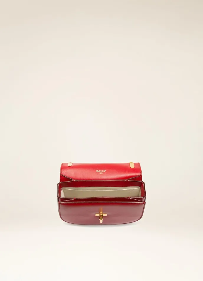 Women Bally Mini And Belt Bags Baily 8211 Leather Minibag In Red