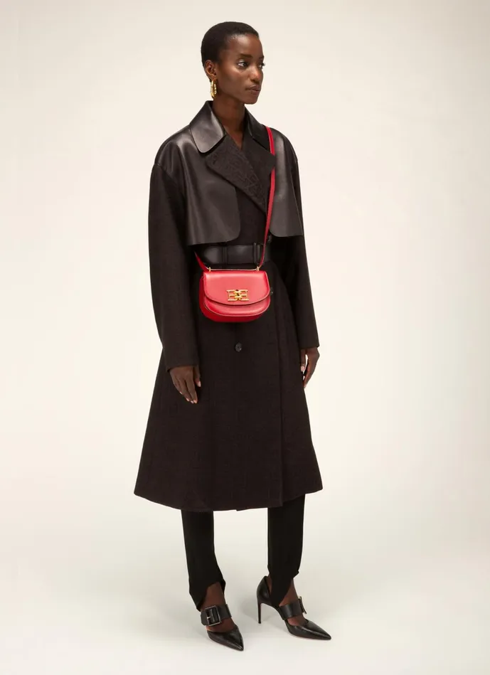 Women Bally Mini And Belt Bags Baily 8211 Leather Minibag In Red
