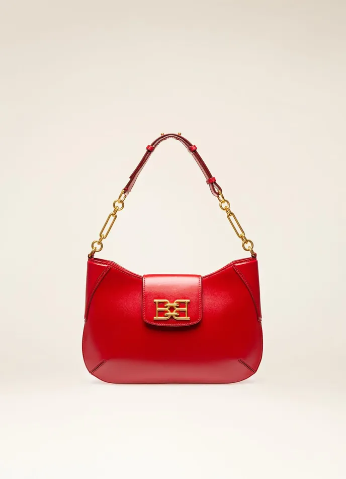 Women Bally Shoulder Bags Breanne 8211 Leather Shoulder Bag In Red