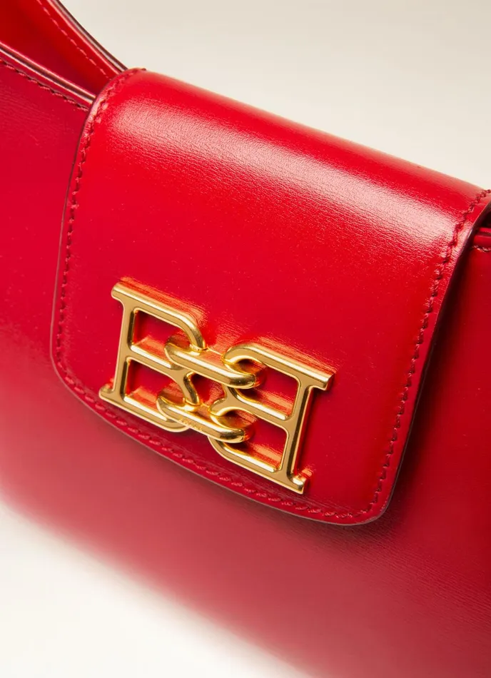 Women Bally Shoulder Bags Breanne 8211 Leather Shoulder Bag In Red