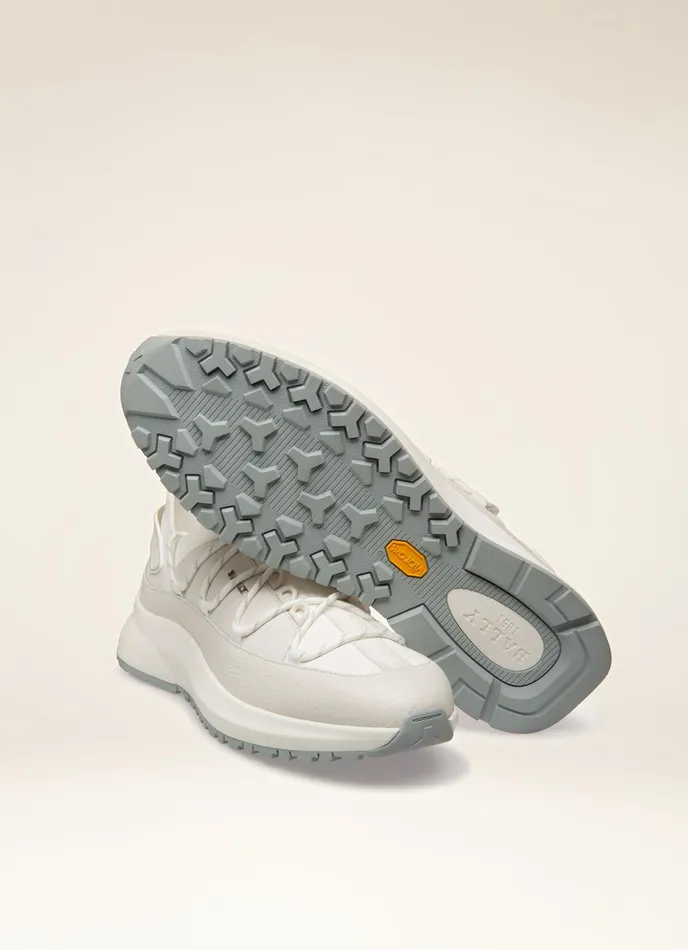Women Bally Sneakers Delys 8211 Leather Sneakers In White