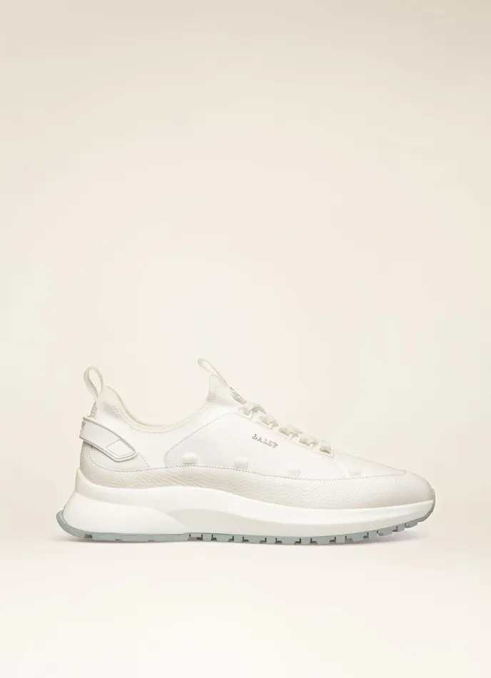 Women Bally Sneakers Delys 8211 Leather Sneakers In White