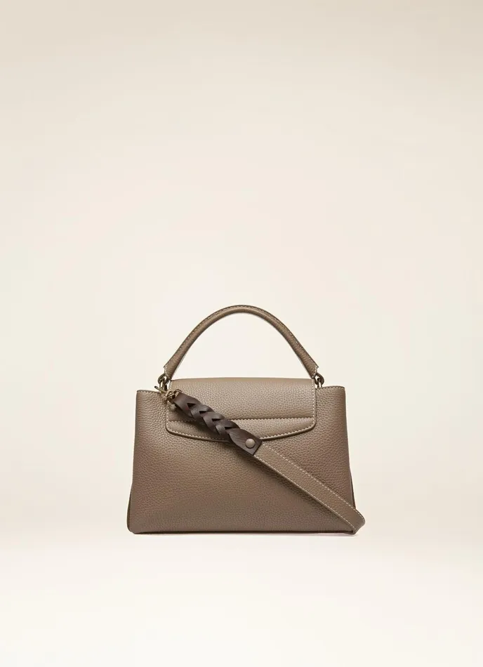 Women Bally Top Handle Bags Layka Small 8211 Leather Top Handle Bag In Brown