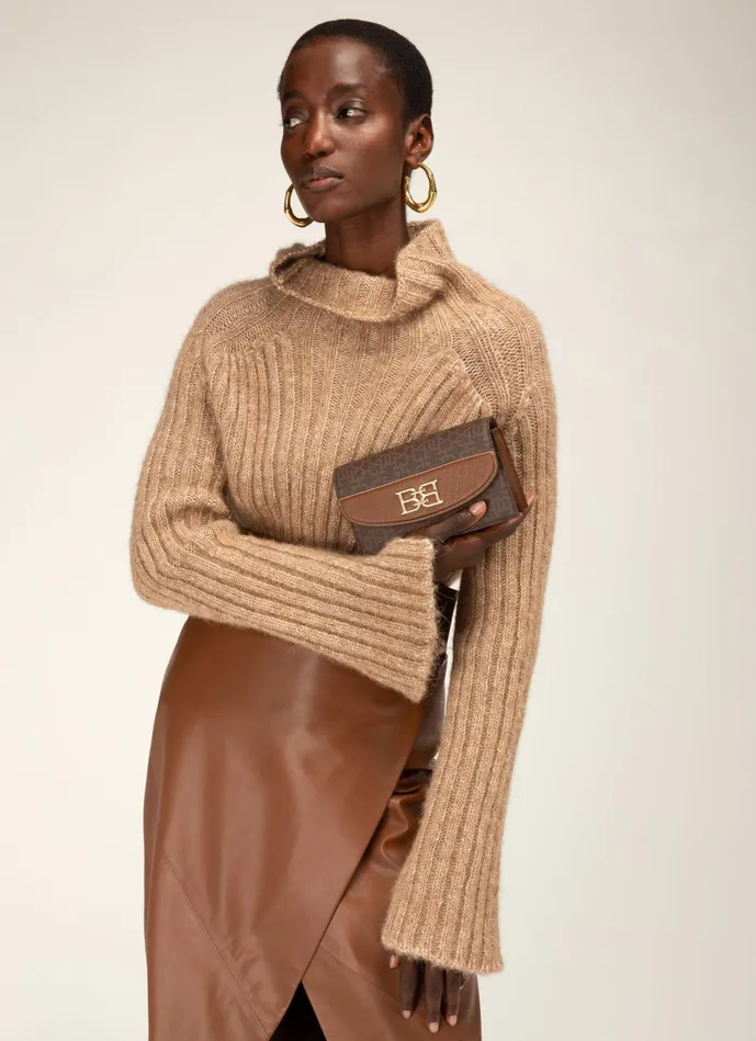 Women Bally Wallets Beylor 8211 TPU Phone Wallet In Brown