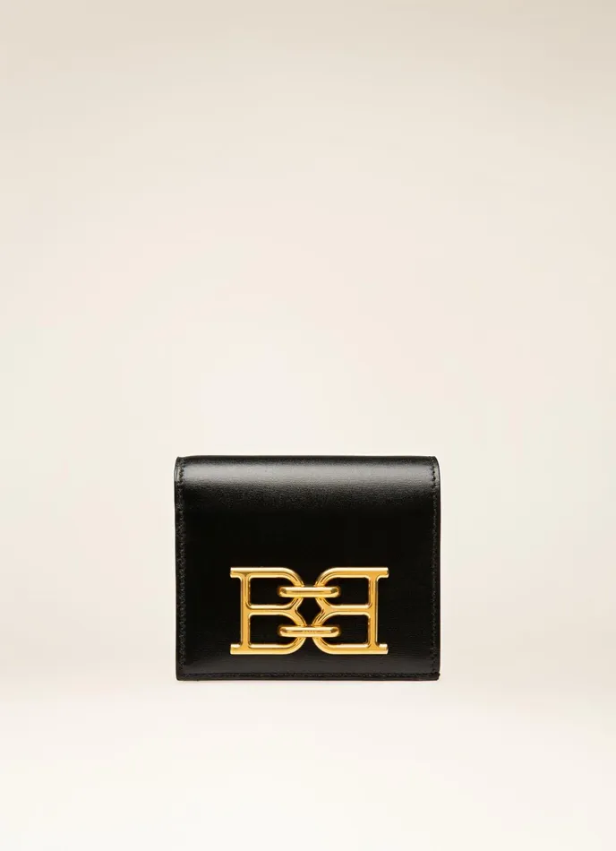 Women Bally Wallets Britney 8211 Leather Microbag In Black