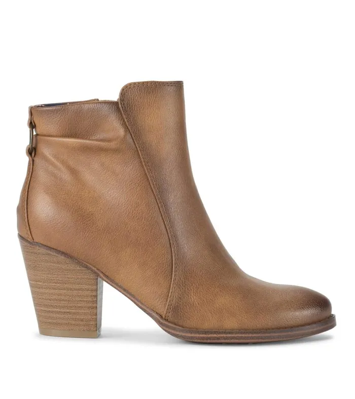 Women Baretraps Booties Crystal Block Heel Bootie Auburn Women Baretraps Booties Crystal Block Heel Bootie Auburn