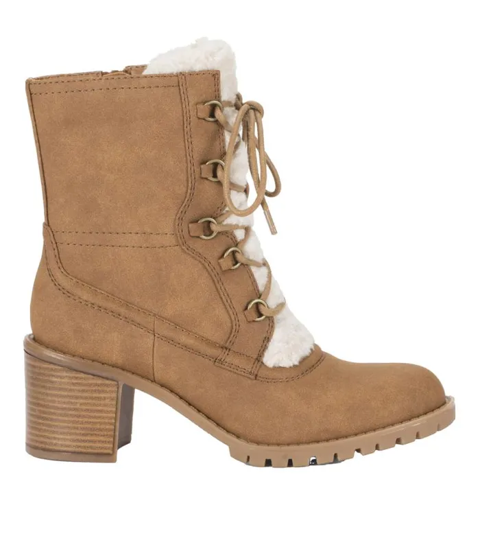 Women Baretraps Booties Hadlee Lace Up Bootie Cognac Women Baretraps Booties Hadlee Lace Up Bootie Cognac