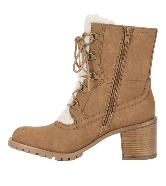 Women Baretraps Booties Hadlee Lace Up Bootie Cognac Women Baretraps Booties Hadlee Lace Up Bootie Cognac
