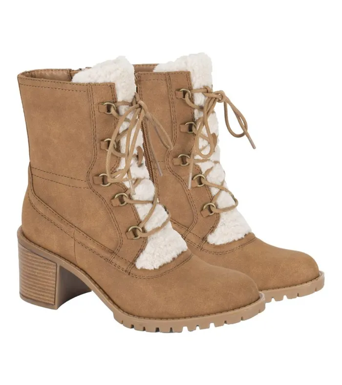 Women Baretraps Booties Hadlee Lace Up Bootie Cognac Women Baretraps Booties Hadlee Lace Up Bootie Cognac