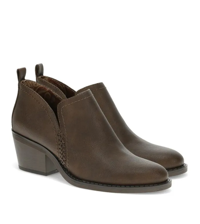 Women Baretraps Booties Lidian Ankle Bootie Dark Brown Women Baretraps Booties Lidian Ankle Bootie Dark Brown