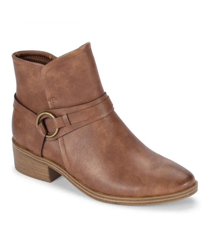 Women Baretraps Booties Marshall Block Heel Bootie Brush Brown