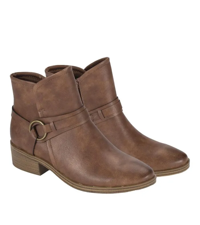 Women Baretraps Booties Marshall Block Heel Bootie Brush Brown Women Baretraps Booties Marshall Block Heel Bootie Brush Brown