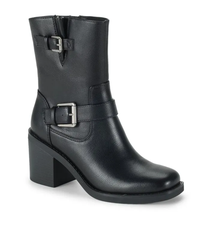 Women Baretraps Booties Mayla Mid Calf Boot Black