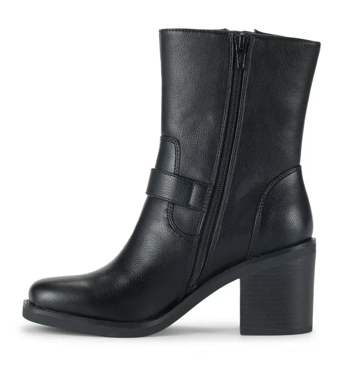 Women Baretraps Booties Mayla Mid Calf Boot Black Women Baretraps Booties Mayla Mid Calf Boot Black