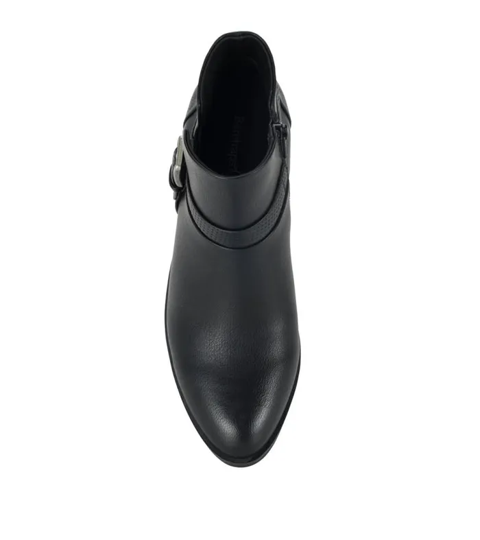 Women Baretraps Booties Santos Block Heel Bootie Black Women Baretraps Booties Santos Block Heel Bootie Black