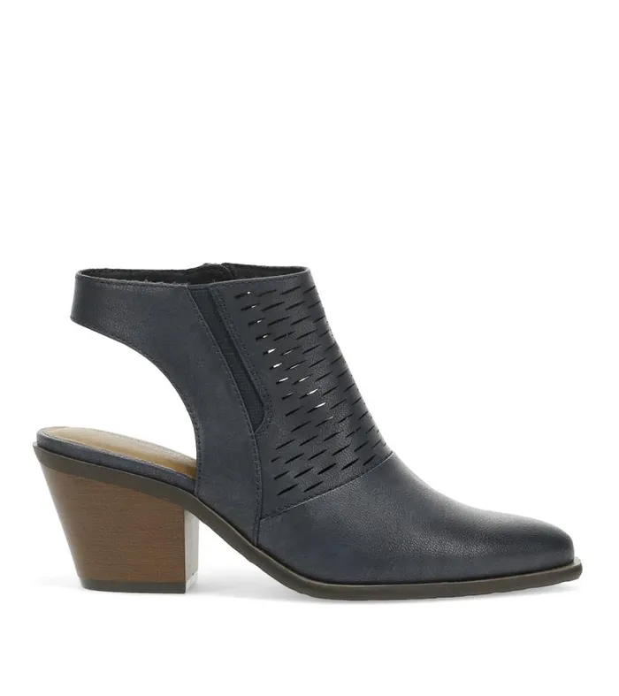 Women Baretraps Booties Yangley Block Heel Bootie Navy Women Baretraps Booties Yangley Block Heel Bootie Navy