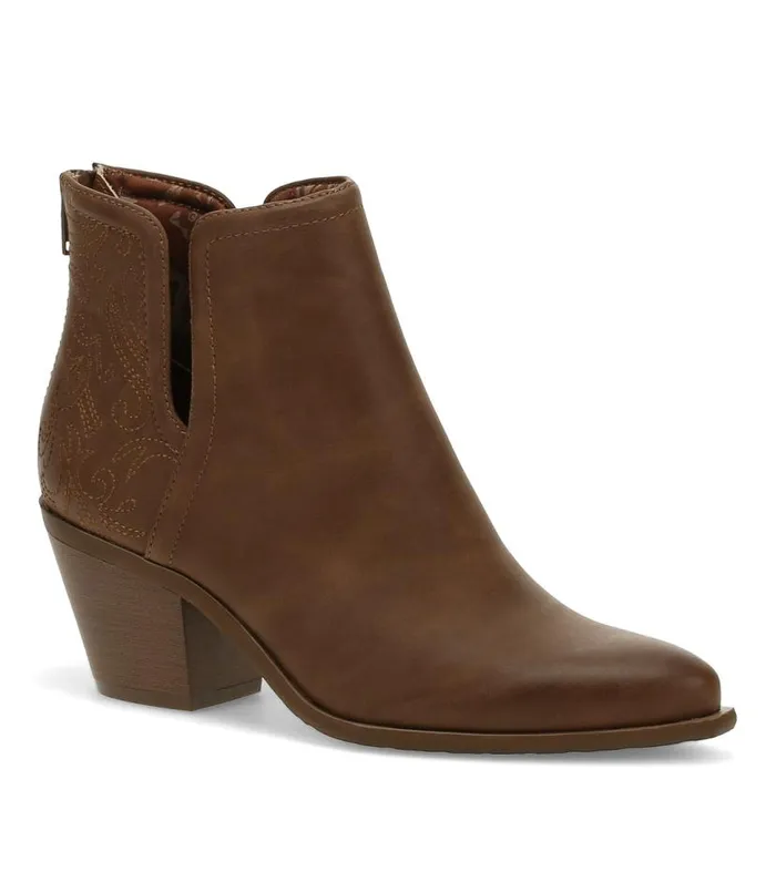 Women Baretraps Booties Yara Block Heel Bootie Coffee