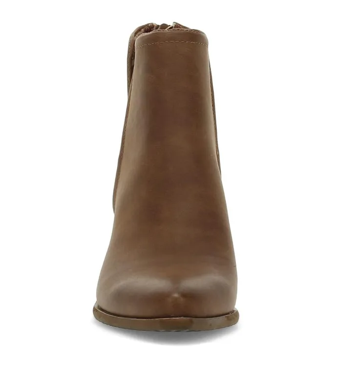 Women Baretraps Booties Yara Block Heel Bootie Coffee